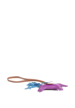 Hermès Pre-Owned PM Rodeo lambskin horse charm - Purple