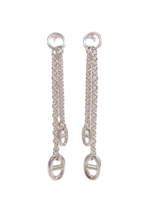 Hermès Pre-Owned Farandole chain earrings - Silver
