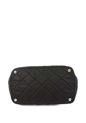 Prada Pre-Owned quilted chain shoulder bag - Black