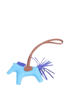Hermès Pre-Owned PM Rodeo horse-motif charm - Blue