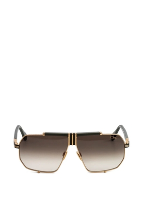 Cazal 996 geometric-frame sunglasses - Gold