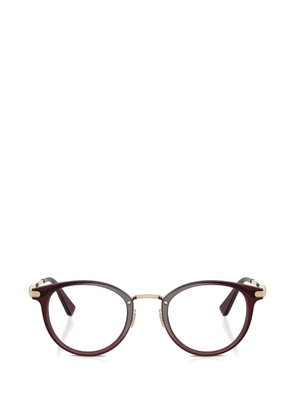 Coach round-frame glasses - Red