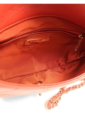 CHANEL Pre-Owned CC Around quilted shoulder bag - Red