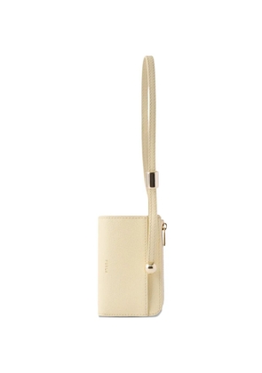 Furla small Laura wrist-strap card holder - Neutrals