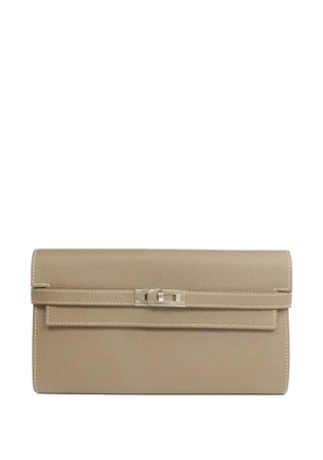 Hermès Pre-Owned Kelly Epsom wallet - Neutrals