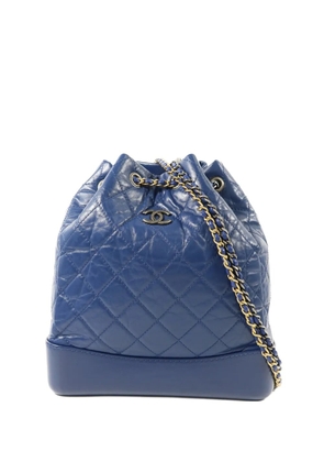 CHANEL Pre-Owned Gabrielle CC backpack - Blue