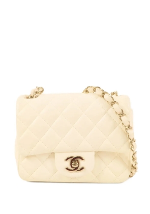 CHANEL Pre-Owned CC Classic turn-lock Mini Flap shoulder bag - Neutrals