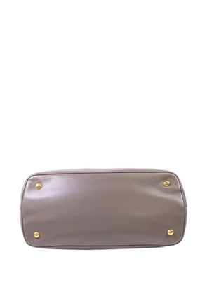 Prada Pre-Owned logo-embossed two-way tote bag - Grey