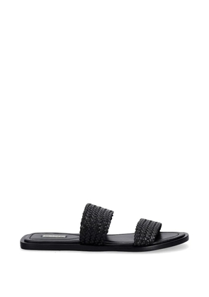 Gant double-strap flat sandals - Black