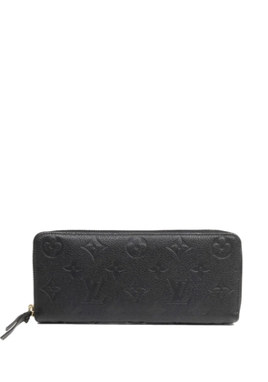 Louis Vuitton Pre-Owned Clemence Monogram-pattern wallet - Black