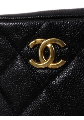 CHANEL Pre-Owned Camera CC diamond-quilted shoulder bag - Black