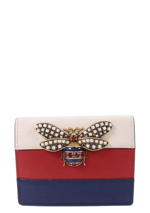 Gucci Pre-Owned Queen Margaret bee wallet - Red