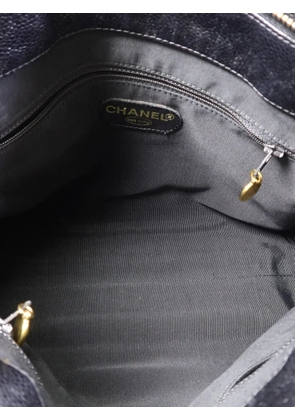 CHANEL Pre-Owned CC logo-embossed tote bag - Black
