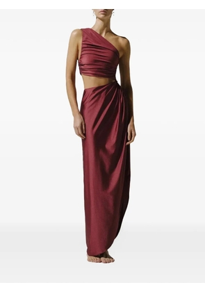 Baobab Aurora cut-out maxi dress - Red