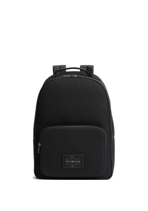 Tommy Hilfiger logo-patch backpack - Black