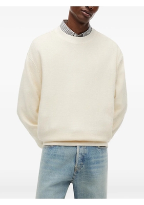 Tommy Hilfiger logo-patch sweater - Neutrals