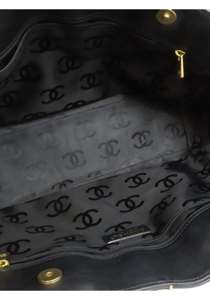 CHANEL Pre-Owned Wild Stitch CC quilted tote bag - Black