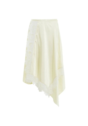 3.1 Phillip Lim lace-trim midi skirt - Neutrals