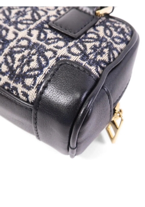 Loewe Pre-Owned Amazona Nano Anagram tote bag - Black