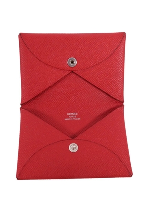 Hermès Pre-Owned Hermès Epsom leather card holder - Red