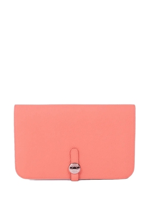Hermès Pre-Owned 2016 Dogon leather wallet - Pink