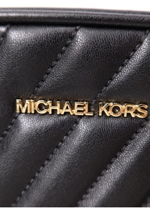 Michael Kors Vintage small Rose quilted leather crossbody bag - Black