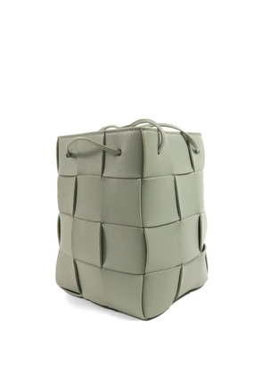 Bottega Veneta Pre-Owned Cassette bucket shoulder bag - Green