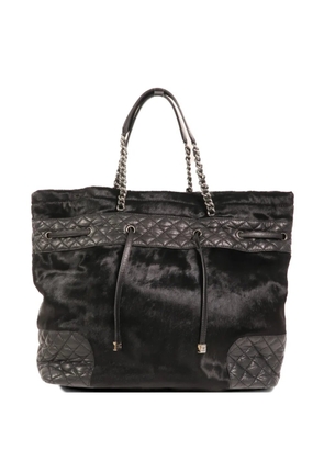 CHANEL Pre-Owned CC chain-link tote bag - Black