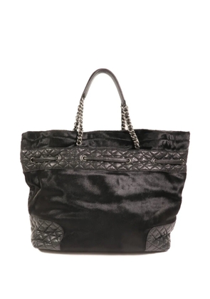 CHANEL Pre-Owned CC chain-link tote bag - Black