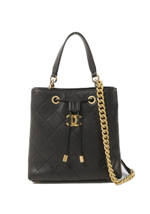 CHANEL Pre-Owned quilted CC shoulder bag - Black