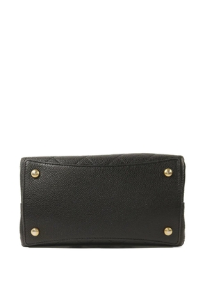 CHANEL Pre-Owned quilted CC shoulder bag - Black