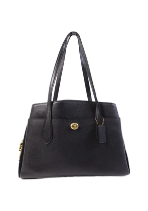 Coach Vintage turn-lock shoulder bag - Black