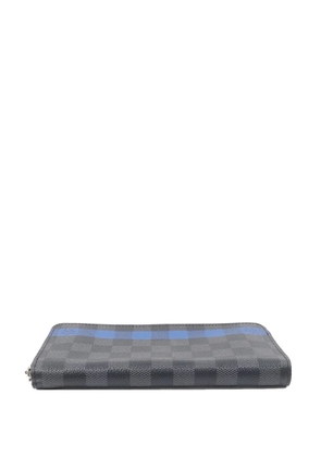 Louis Vuitton Pre-Owned Zippy Damier Graphite canvas wallet - Black