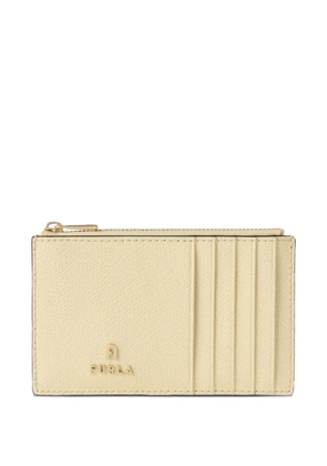 Furla M Camelia leather card case - Neutrals