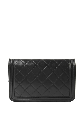 CHANEL Pre-Owned Boy CC turn-lock shoulder bag - Black
