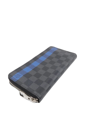 Louis Vuitton Pre-Owned Zippy Damier Graphite canvas wallet - Black