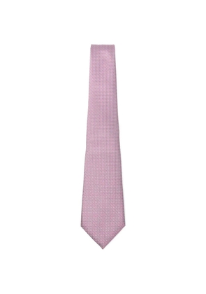 Giorgio Armani geometric-pattern tie - Pink