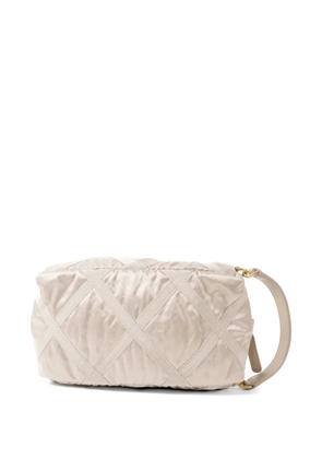 CHANEL Pre-Owned CC turn-lock diamond-quilted tote bag - Neutrals