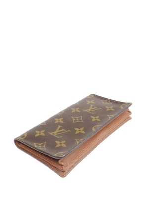 Louis Vuitton Pre-Owned Brazza Monogram canvas wallet - Brown