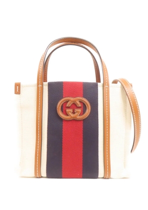 Gucci Pre-Owned mini Interlocking G tote bag - Neutrals