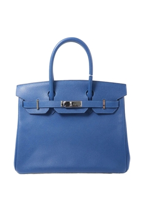 Hermès Pre-Owned Birkin 30 leather tote bag - Blue