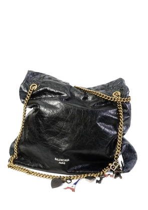 Balenciaga Pre-Owned Crush charm tote bag - Black