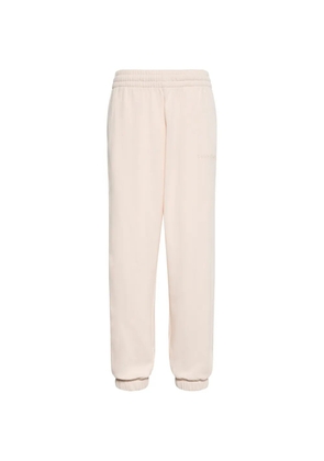 Calvin Klein logo-embroidered track pants - Neutrals