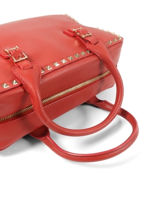 Valentino Garavani Pre-Owned Boston Rockstud tote bag - Red