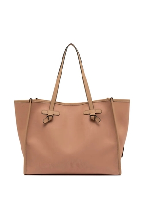 MARCELLA CLUB Marcella knot-detail tote bag - Neutrals