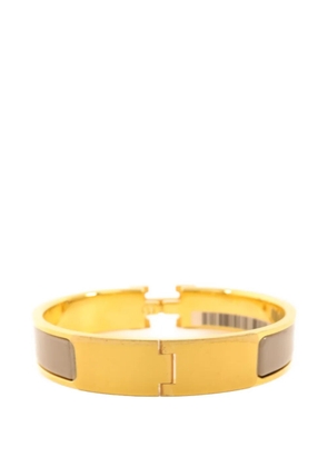 Hermès Pre-Owned Clic H bracelet - Gold