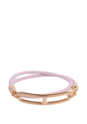 Hermès Pre-Owned Roulis Double Tour bracelet - Pink