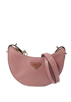 Prada Pre-Owned Arqué leather shoulder bag - Pink