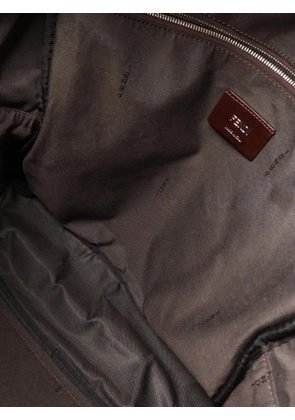 Fendi Pre-Owned FF logo backpack - Brown