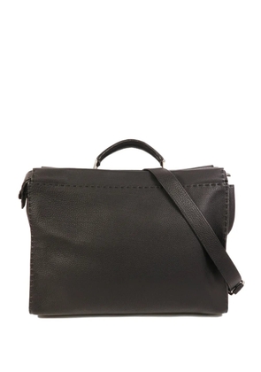 Fendi Pre-Owned XL Peekaboo tote bag - Black